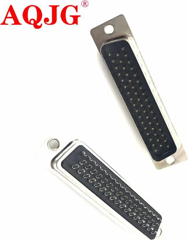 Main image of 10Pcs DB50 3 Row hole Female/Male D-SUB Connector RS232 serial port socket DB adapter VG
