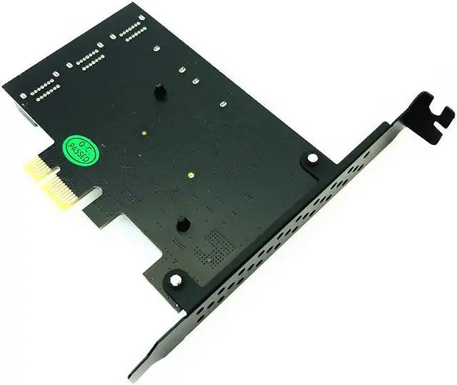 Alt view image 5 of 6 - M2 SSD NGFF to SATA Adapter 6Gbps NGFF M.2 Adapter Card 22-Pin SATA III for NGFF M.2 SATA Converter for Laptop Desktop