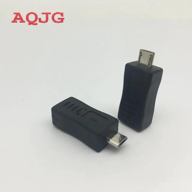 Alt view image 5 of 6 - 1pcs Universal Mini USB Female to Micro USB Male Connector Adapter Wholesale Store