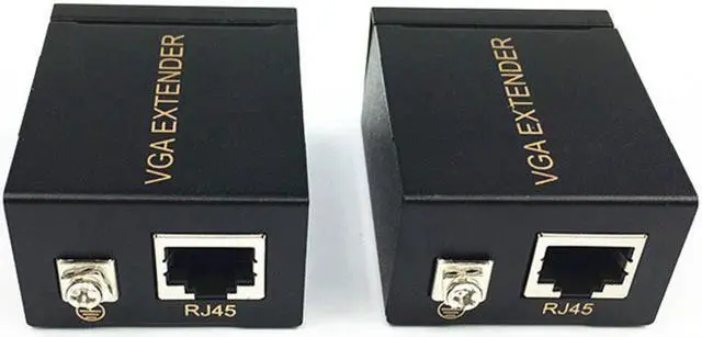 Main image of VGA Network Signal Extender Sender 60m RJ45 CAT5e/6 Transmitter Receiver Adapter for HDTV