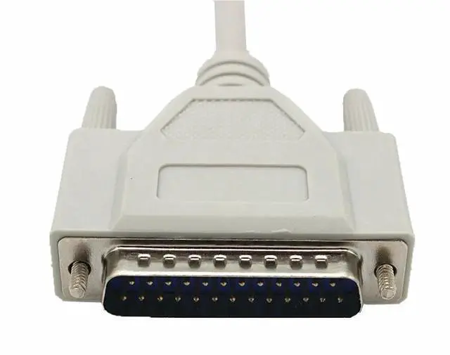 Alt view image 4 of 6 - DB25 25 Pin Male to Female M/F Printer Cable 10M DB25 25 Pin Parallel Male to Male LPT Printer Cable 10Feet