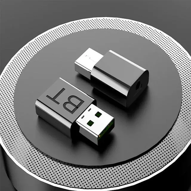 Alt view image 6 of 6 - Bluetooth Transmitter Wireless Bluetooth 5.0 Receiver Adapter As HIFI Stereo Audio Headphone Music Adapter For TV Car Speaker