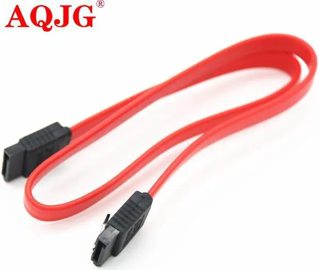Alt view image 2 of 4 - Straight Right Angle 6Gbps 30CM 50CM SATA 3.0 Cable 6GB/s SATA III SATA 3 Cable Flat Data Cord Super Speed for HDD SSD