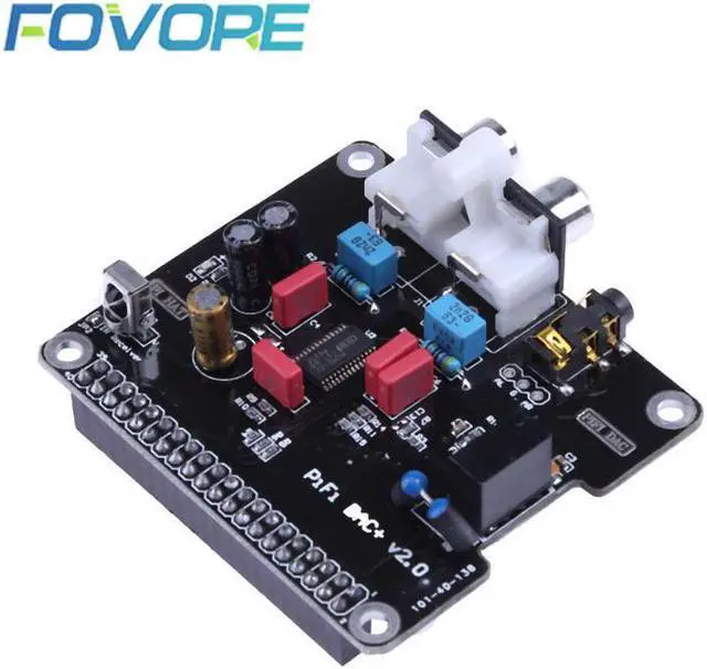 Main image of PIFI Digi DAC+HIFI DAC Audio Sound Card Module I2S interface for Raspberry pi 3 2 Model B B+Digital Pinboard V2.0 Board SC08