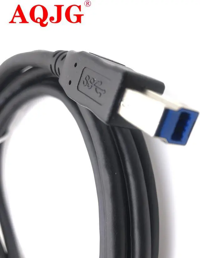 Alt view image 2 of 4 - USB 3.0 Type B Male To Type B Male Data Sync Cord Printer Cable 2m For HP IOGEAR Lexmark Samsung