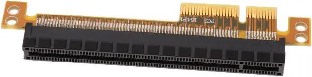 Alt view image 6 of 6 - Dovewill PCI-E PCI Express 4X to 16X Adapter Riser Card Converter Adapter Board PCI-E 4X to 16X Extension Cards