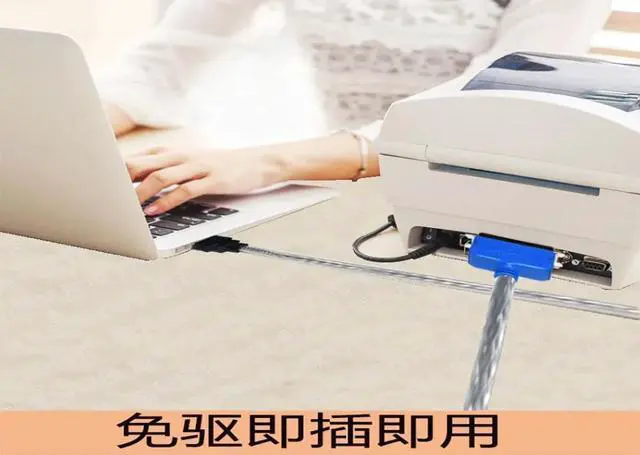 Alt view image 2 of 2 - 1.8M USB 2.0 To Parallel IEEE 1284 Centronic  25 Pin CN36 Printer Adapter Cable   for PC Laptop Desktop Notebook 6FT