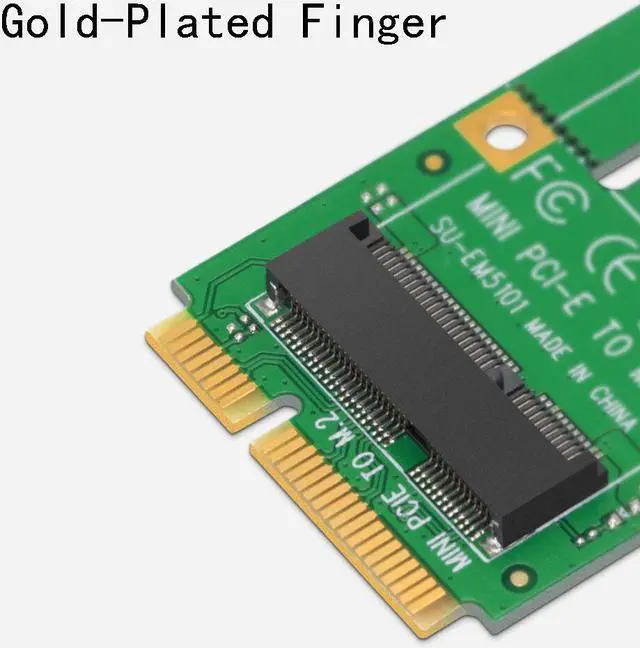 Alt view image 3 of 6 - Mini PCI-E to M.2 Adapter Converter Expansion Card M.2 NGFF Key E Interface For M.2 Wireless Bluetooth WiFi Module for Laptop PC