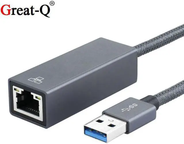 Main image of AX88179 Chip  USB 3.0 Lan Gigabit Ethernet  to RJ45  10/100/1000M  Adapter Network Card  For Macbook Windows