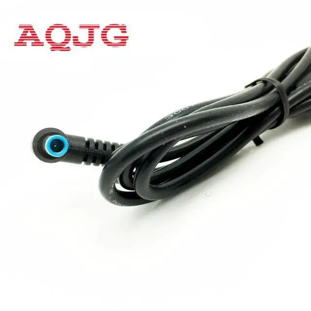 Alt view image 6 of 6 - DC Tip 4.5* 3.0 Power Plug Socket Connector with Cord/Cable  for DELL HP Laptop 1.2M Promotion Computer cable Black DC  19v 5pcs