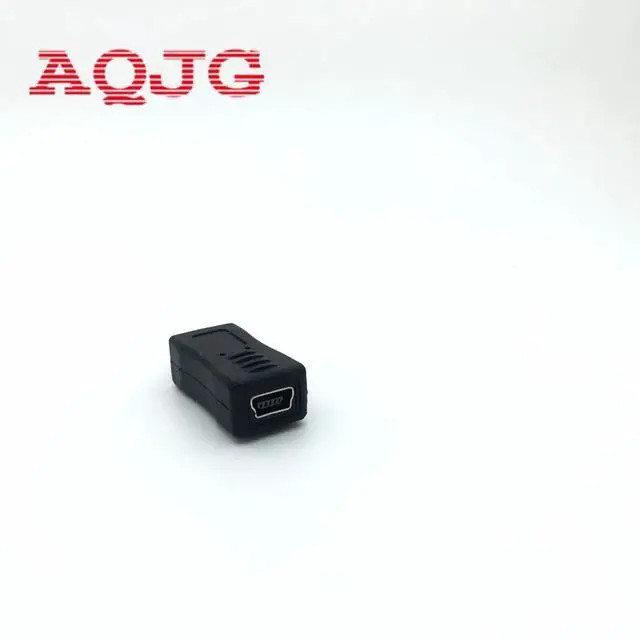Alt view image 4 of 4 - Black Micro USB male to Mini USB Female Adapter Converter Adaptor Promotion! Rotating car audio usb Charger adapter