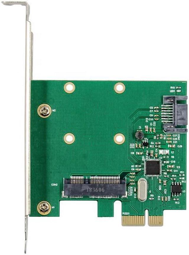 Main image of PCI-E SATA 3.0 Desktop SSD Hard Drive Expansion Card Pcie to mSATA Adapter Card m sata to pci express sata card