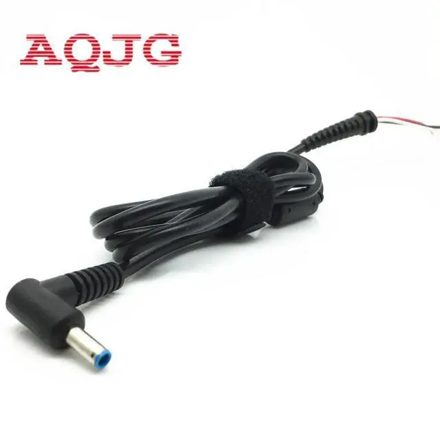 Alt view image 3 of 6 - DC Tip 4.5* 3.0 Power Plug Socket Connector with Cord/Cable  for DELL HP Laptop 1.2M Promotion Computer cable Black DC  19v 5pcs