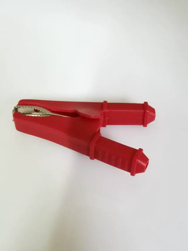 Alt view image 2 of 5 - 2mm Banana plug Cable Connector Crocodile Clip Insulated Alligator Clips Probe Battery Adapter Multimeter Pen Female Test Probe