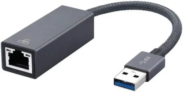 Alt view image 2 of 6 - AX88179 Chip  USB 3.0 Lan Gigabit Ethernet  to RJ45  10/100/1000M  Adapter Network Card  For Macbook Windows