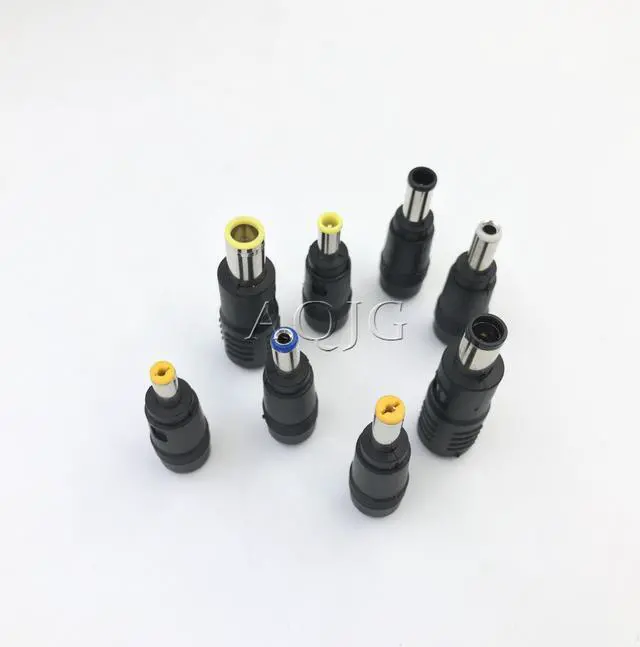 Alt view image 4 of 6 - 7pcs Universal Laptop DC Power Supply Adapter Connector Plug AC DC conversion head Jack Charger Connectors Laptop Power Adapter