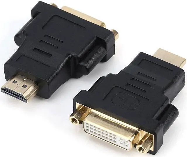 Main image of Gold-Plated HDMI Male To DVI DVI-I 24+5 Female Adapter Connector Conveter 1080P for HDTV Notebook PS3 STB
