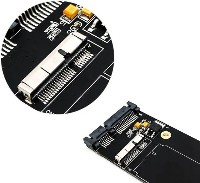 Alt view image 4 of 6 - For Macbook Air SSD Adapter for Apple Adaptador SSD M2 Adaptador SSD for Macbook Air A1466 M.2/M2 to SATA Adapter M.2/USB Cable