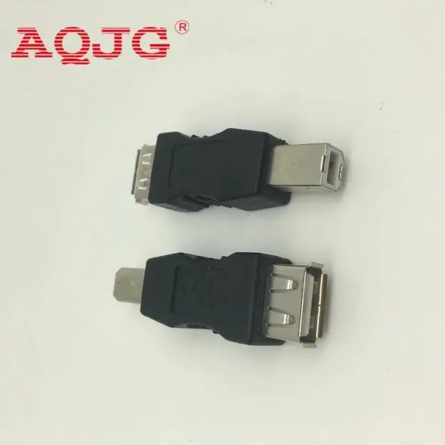 Main image of USB2.0 A TYPE Female to USB B male plug adapter for printer device USB AF TO USB BM Printer usb connector