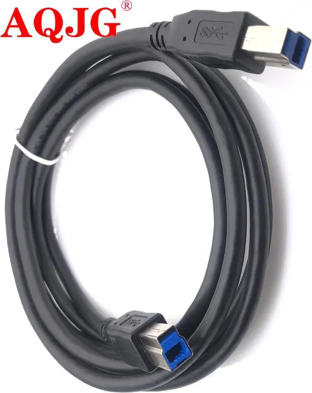 Alt view image 4 of 4 - USB 3.0 Type B Male To Type B Male Data Sync Cord Printer Cable 2m For HP IOGEAR Lexmark Samsung