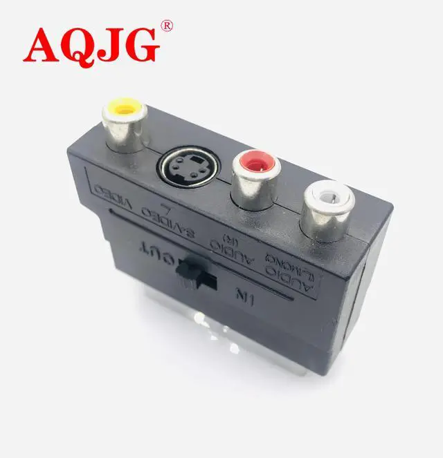 Alt view image 3 of 6 - RGB Scart to 3 RCA S-Video Adapter Composite RCA SVHS S-Video AV TV Audio For Video DVD Recorder TV Television Projector