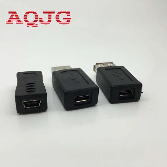 Alt view image 5 of 6 - USB 2.0 UN2F OTG 5pin F/M Changer Adapter Converter USB Male to Female Micro USB Adapter Power Bank Cable Imprimante Usb