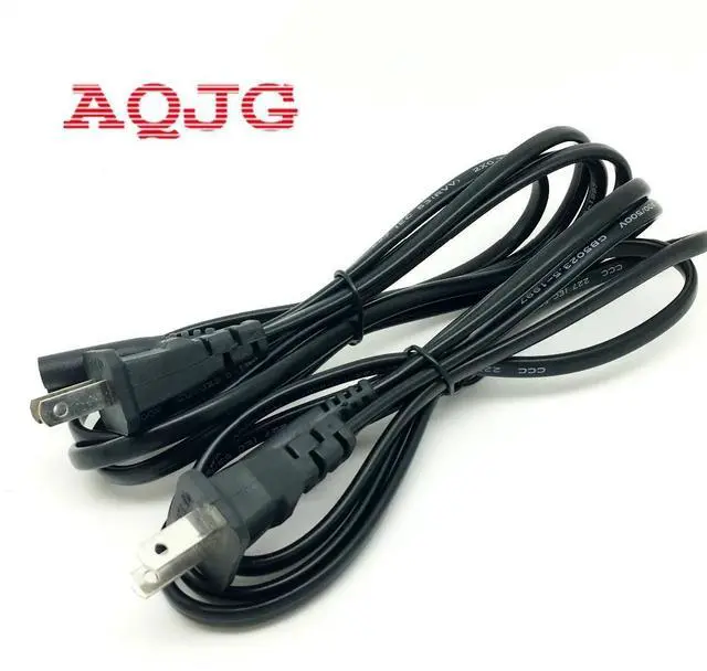 Alt view image 2 of 6 - US AC Power Cord cable For laptop adapter lead Adapter AC Cable 2 prong US Plug 1.5M For computer power Laptop
