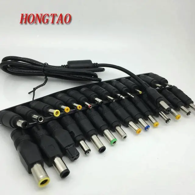 Alt view image 4 of 6 - 28 in 1 Set  Universal AC DC Jack  Charger  Connector  Plug for Laptop /Notebook AC DC Power Adapter with Cable 5.5*2.5