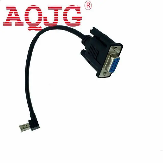 Alt view image 3 of 3 - 10pcs RS232 DB9 Female to USB 2.0 A Female Serial Cable Adapter Converter 8" Inch 25cm