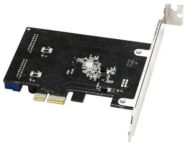 Alt view image 4 of 6 - Super Speed  PCIE to  USB 3.0 Expansion Card With Dual  20pin motherboard Connector PCI express  adapter For Desktop PC
