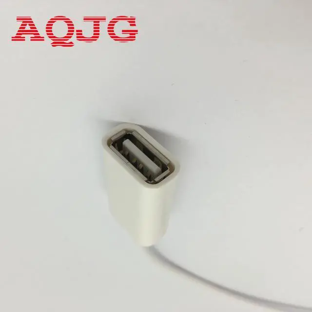 Alt view image 2 of 5 - 25cm 3.5mm Male car aux usb audio cable Cord mp3 adapter cable adapter usb flash drive