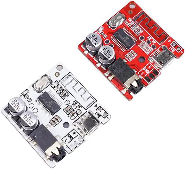Alt view image 4 of 6 - Bluetooth 5.0 Receiver MP3 Stereo Music 3.5mm DIY Car Bluetooth Audio Receiver Board Speaker Module Audio DIY Modified Receiver