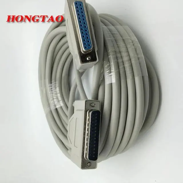 Alt view image 3 of 6 - DB25 25 Pin Male to Female M/F Printer Cable 10M DB25 25 Pin Parallel Male to Male LPT Printer Cable 10Feet