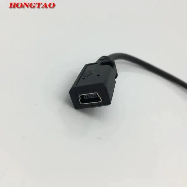Alt view image 2 of 5 - 30cm Micro USB Male to Mini USB Female Cable Black Mini Micro USB2.0 Extention Cable USB Converter Adapter  Wholesale