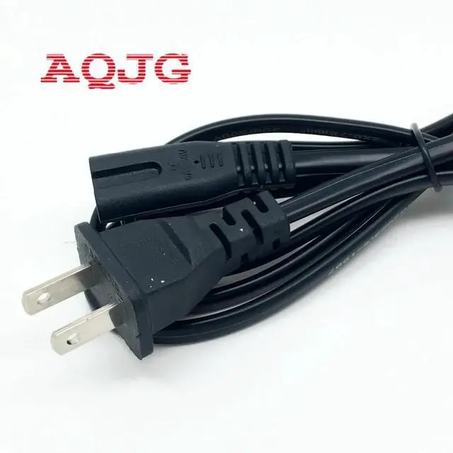 Alt view image 3 of 6 - US AC Power Cord cable For laptop adapter lead Adapter AC Cable 2 prong US Plug 1.5M For computer power Laptop