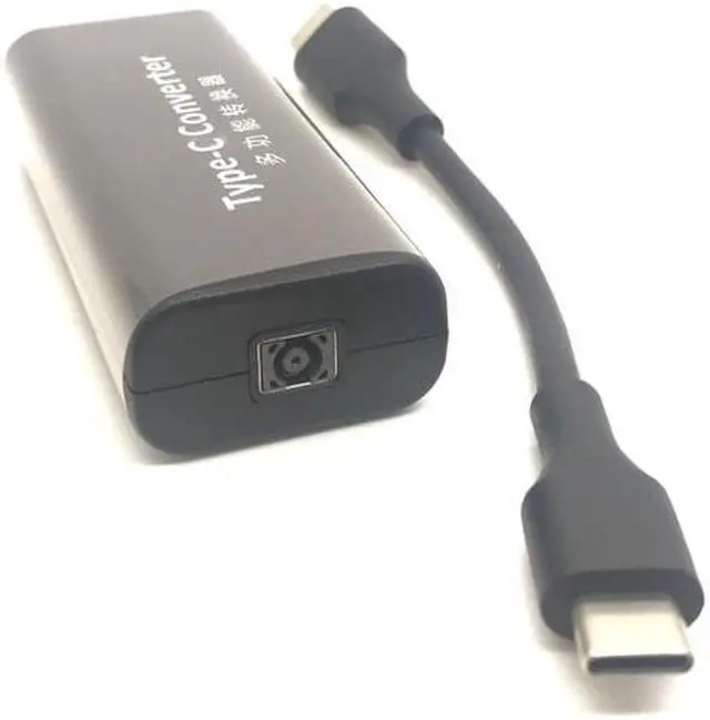 Alt view image 3 of 4 - Laptop Power Jack Connector Dc Adapter Converter 4.5*3.0mm Female to USB Type C Plug for Macbook Hp Lenovo Type-C Charger