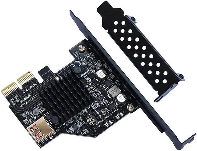Alt view image 5 of 6 - Add on card PCI Express 3.0 USB 3.1 PCI-E Card PCIe USB Adapter Raiser Type-E USB3.1 gen2 10gbps+USB2.0 Expansion Card