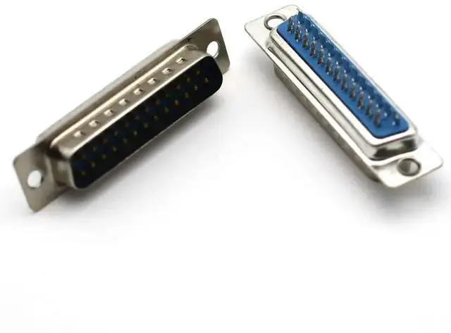 Alt view image 4 of 6 - 5PCS/LOT 25 Pin D-SUB DB25 Pin Male Female Solder Type Welding Connector
