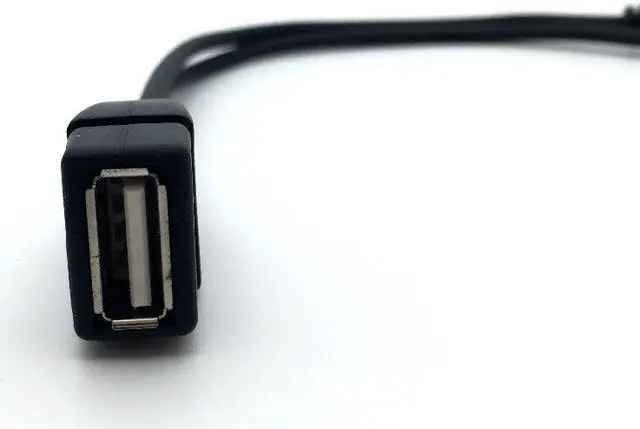 Alt view image 3 of 4 - Black Color Micro USB 2.0 OTG Host Flash Disk Cable with Micro USB power FORGalaxy S3 i9300 S4 i9500 Note2 N7100 Note3 N9000