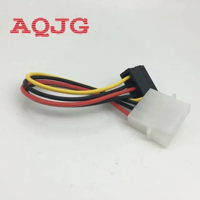 Alt view image 6 of 6 - 1pcs Serial ATA SATA 4 Pin IDE Molex to 15 Pin HDD Power Adapter Cable Hard Drive Adapter Male to Female Cable
