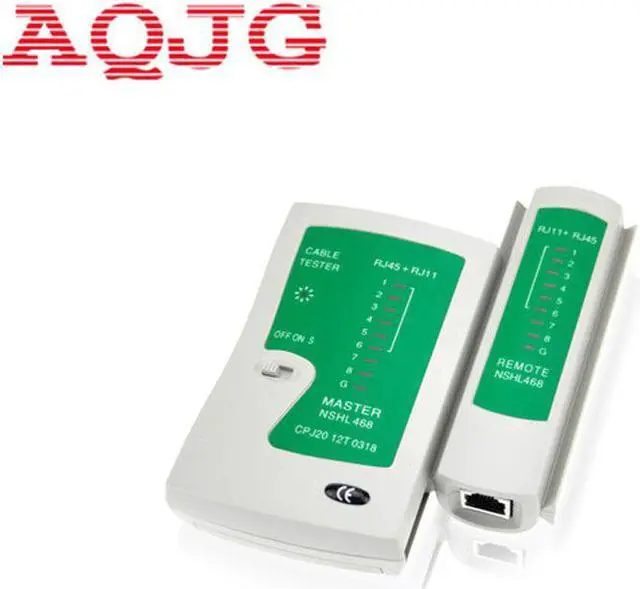 Main image of RJ45 RJ11 RJ12 CAT5 UTP LAN Cable Tester Networking Tool Wholesale Retail Professional Network Cable Tester