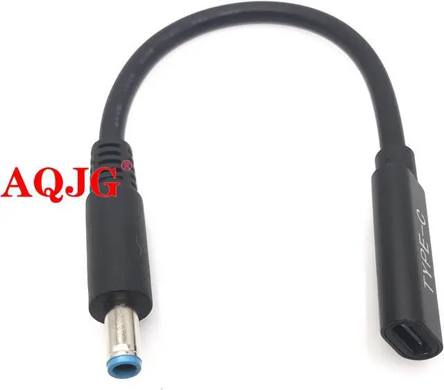 Main image of Dc USB Type C USB C Female to 4.5*3.0 4.5x3.0mm with Pin Male Plug Converter Power Jack Connector Adapter for Hp Envy Ultrabook