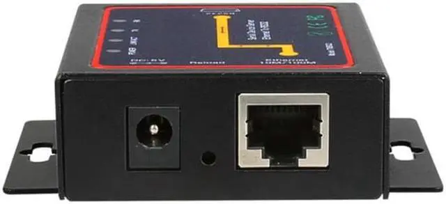 Alt view image 3 of 5 - RS232 to Ethernet Converter Industrial Single serial Device server port networking server connector