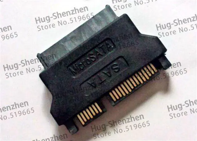 Alt view image 2 of 6 - Brand  1.8` to 2.5` SSD mSATA micro SATA to SATA converter adapter  micro sata cable
