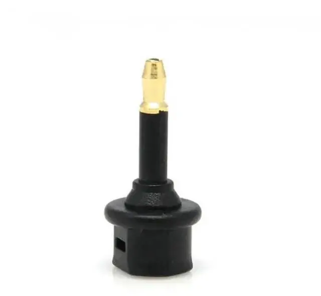 Alt view image 3 of 4 - Toslink Plug To 3.5mm Mini Digital Optical Cable Adapter Male To Female Fiber Optic Adapter Audio Connector