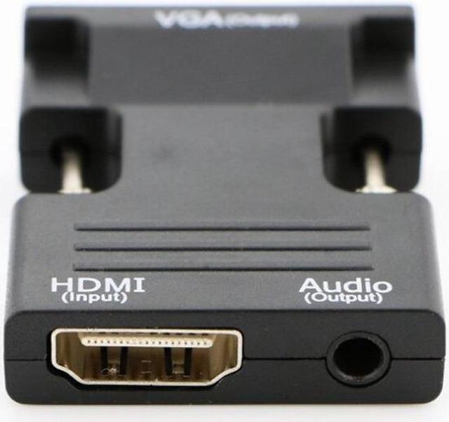 Alt view image 5 of 6 - 1080P HDMI to VGA Female to Male Digital To Analog Audio Video Converter adapter for PC Laptop TV Box Projector