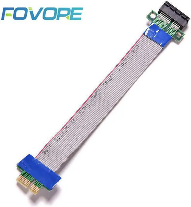 Main image of arrive PCI Express Flex Relocate Cable PCI-E 1X to 1x Slot Riser Card Extender Extension Ribbon for Bitcoin Miner