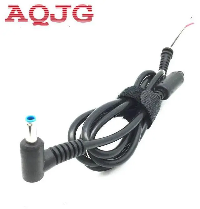 Alt view image 5 of 6 - DC Tip 4.5* 3.0 Power Plug Socket Connector with Cord/Cable  for DELL HP Laptop 1.2M Promotion Computer cable Black DC  19v 5pcs