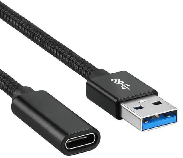 Alt view image 6 of 6 - USB C  Type-C Female to USB 3.0 A Male Adapter Cable
