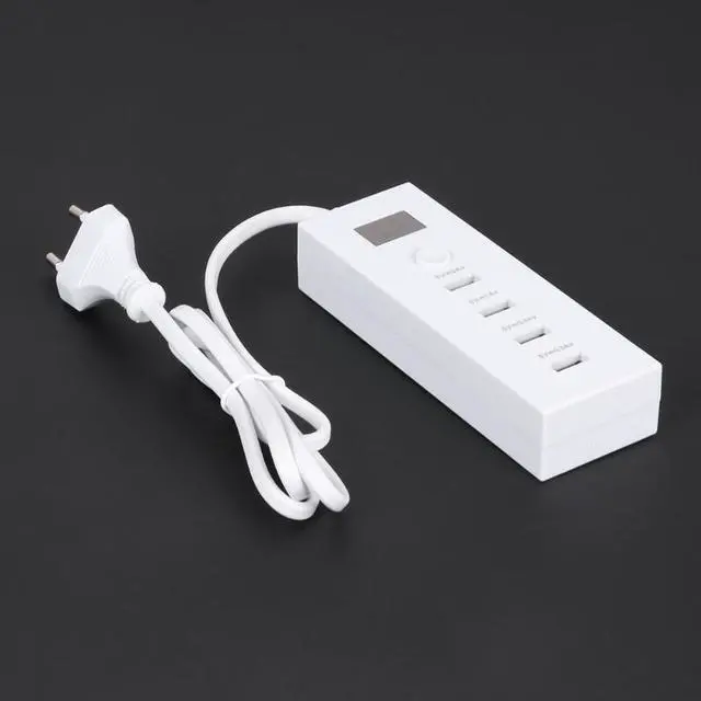 Alt view image 5 of 6 - USB 4 Port Multifunction Charger Quick Charging 5V 2A Extension Socket EU US plug for phone tablet computers